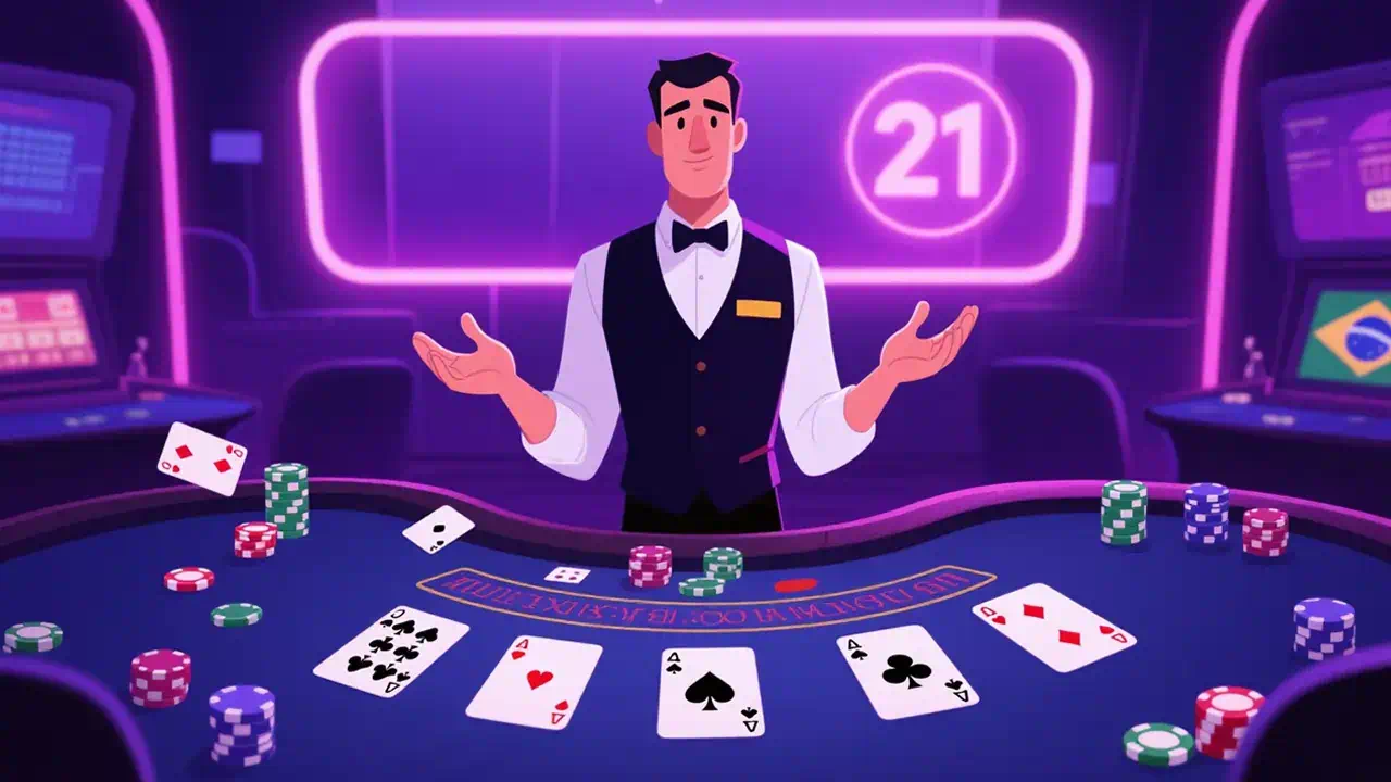 Blackjack ao vivo 85K