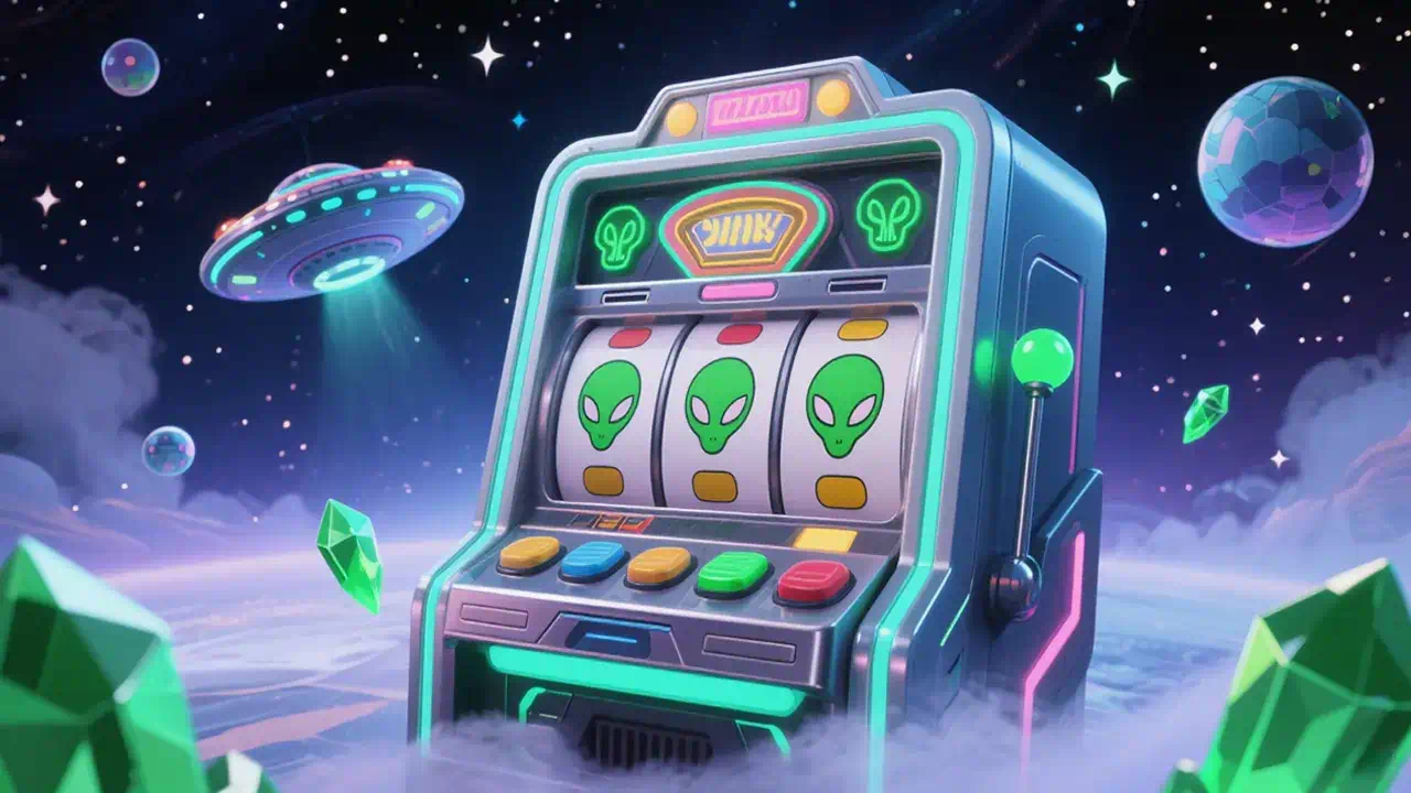 85K Slot futurista / alienígena